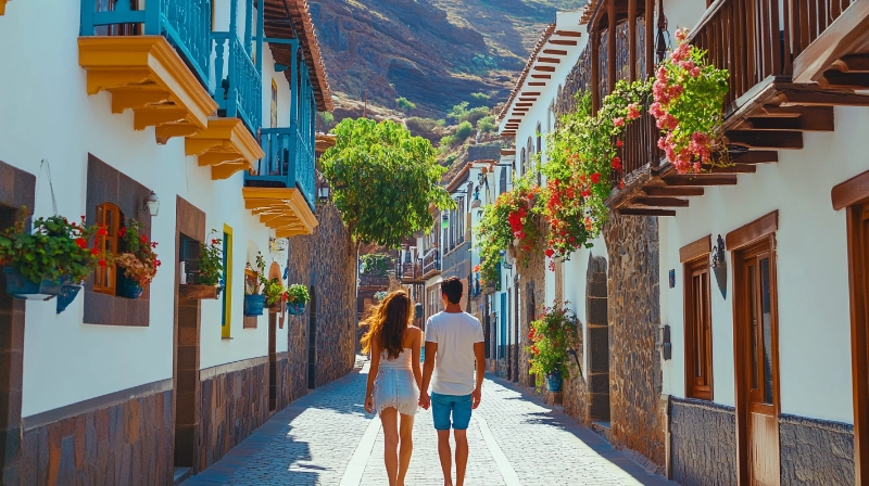 romantic couple
